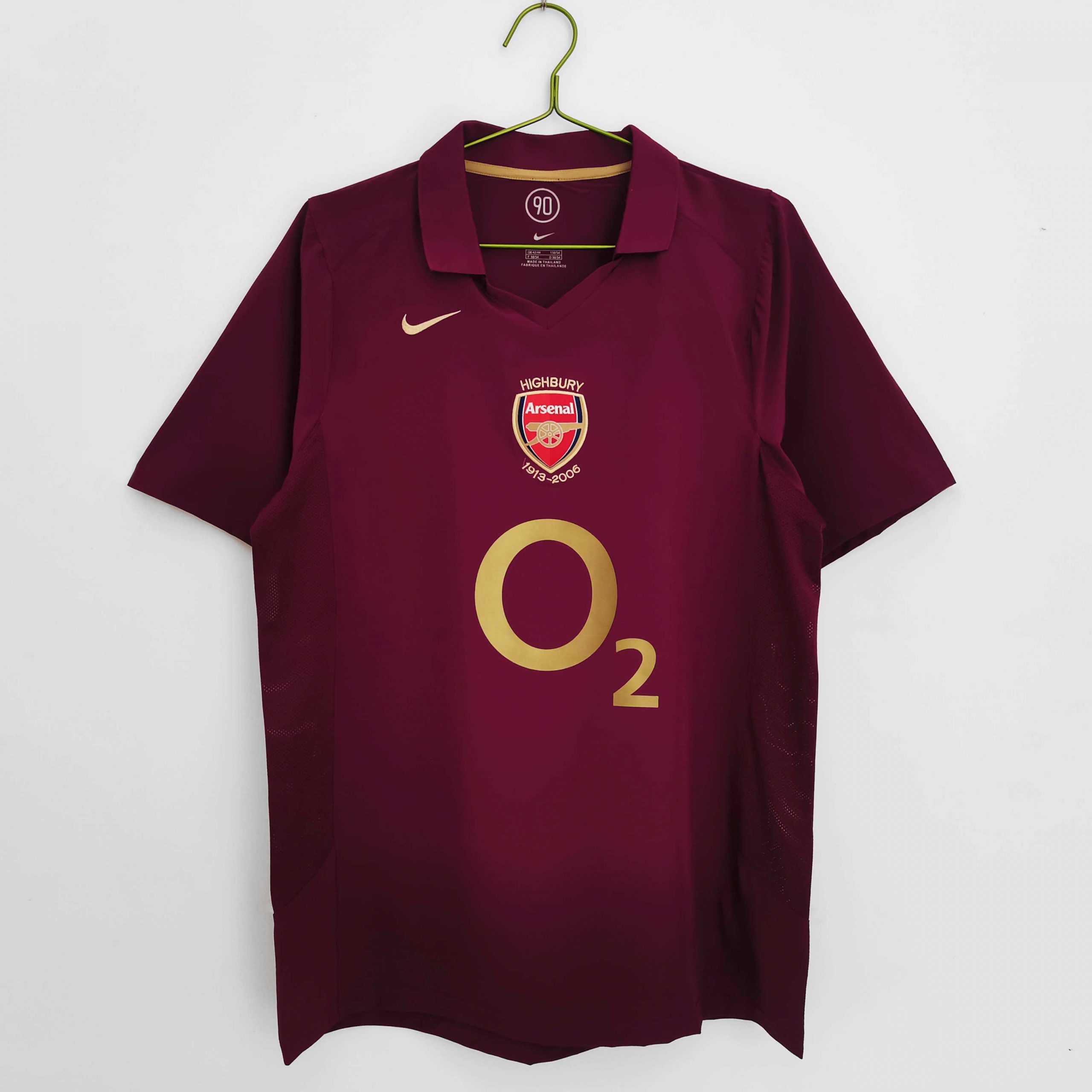 ÁO RETRO SÂN NHÀ ARSENAL 2005/2006 (NGẮN TAY & DÀI TAY)
